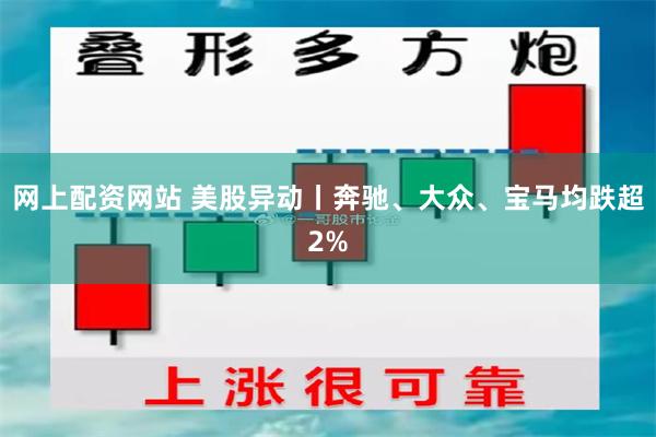 网上配资网站 美股异动丨奔驰、大众、宝马均跌超2%